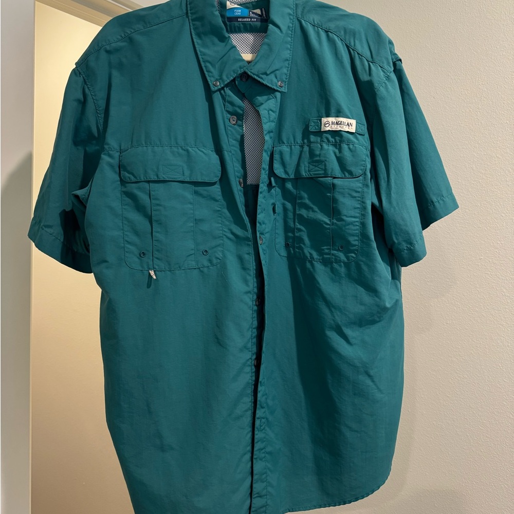 Teal Short Sleeve Shirt